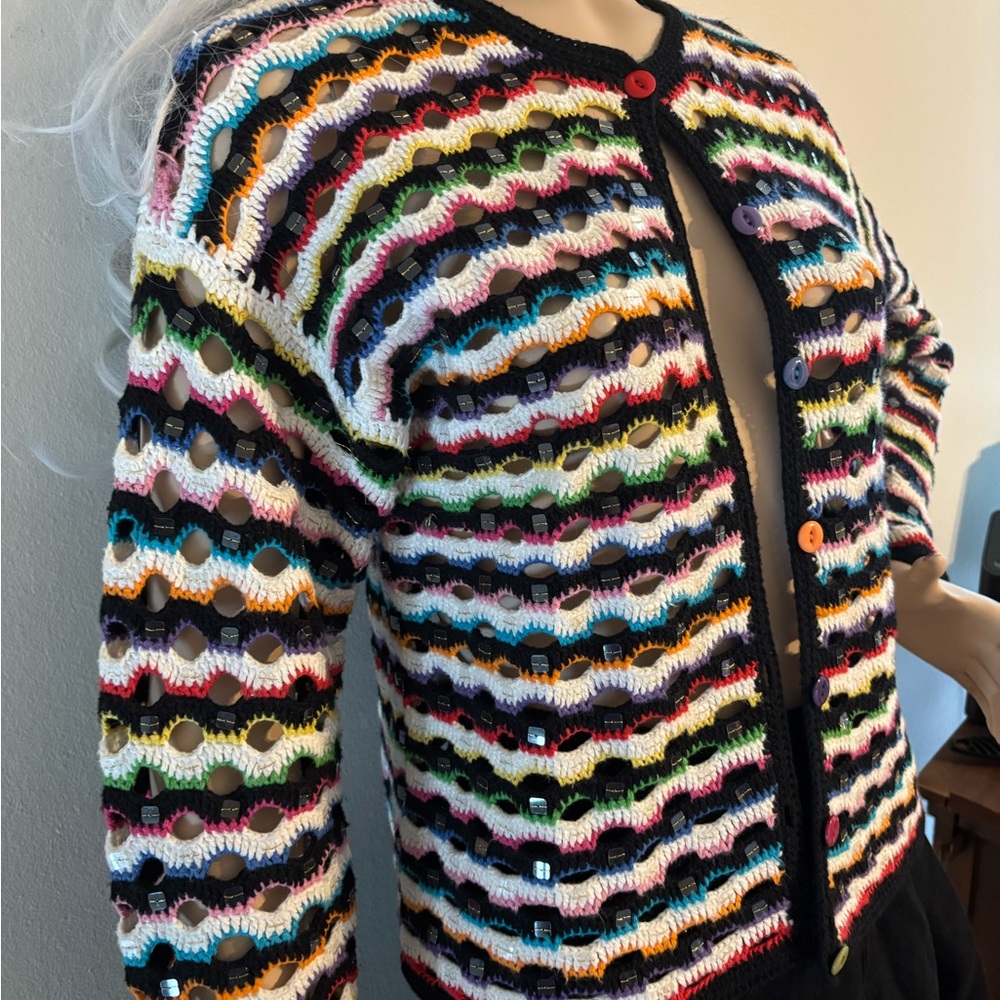 Jane's Closet Multicolor Knit Sweater - Picture 6 of 6